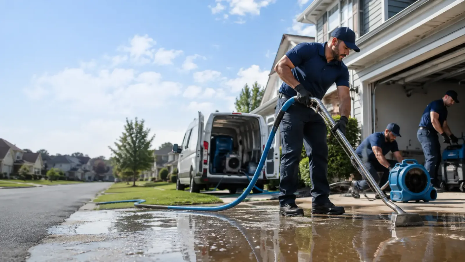 Flood Damage Restoration in Elkhart Lake, WI